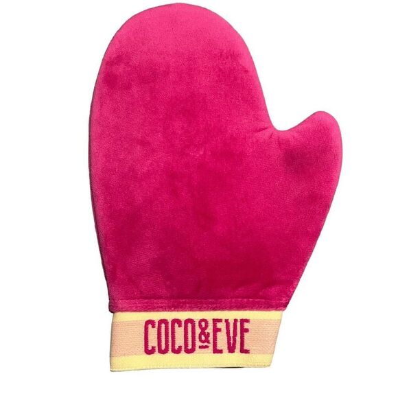 Coco And Eve Application Mitt Self Tanning Sunny Honey Pink Glove Velvet Soft - Picture 2 of 7